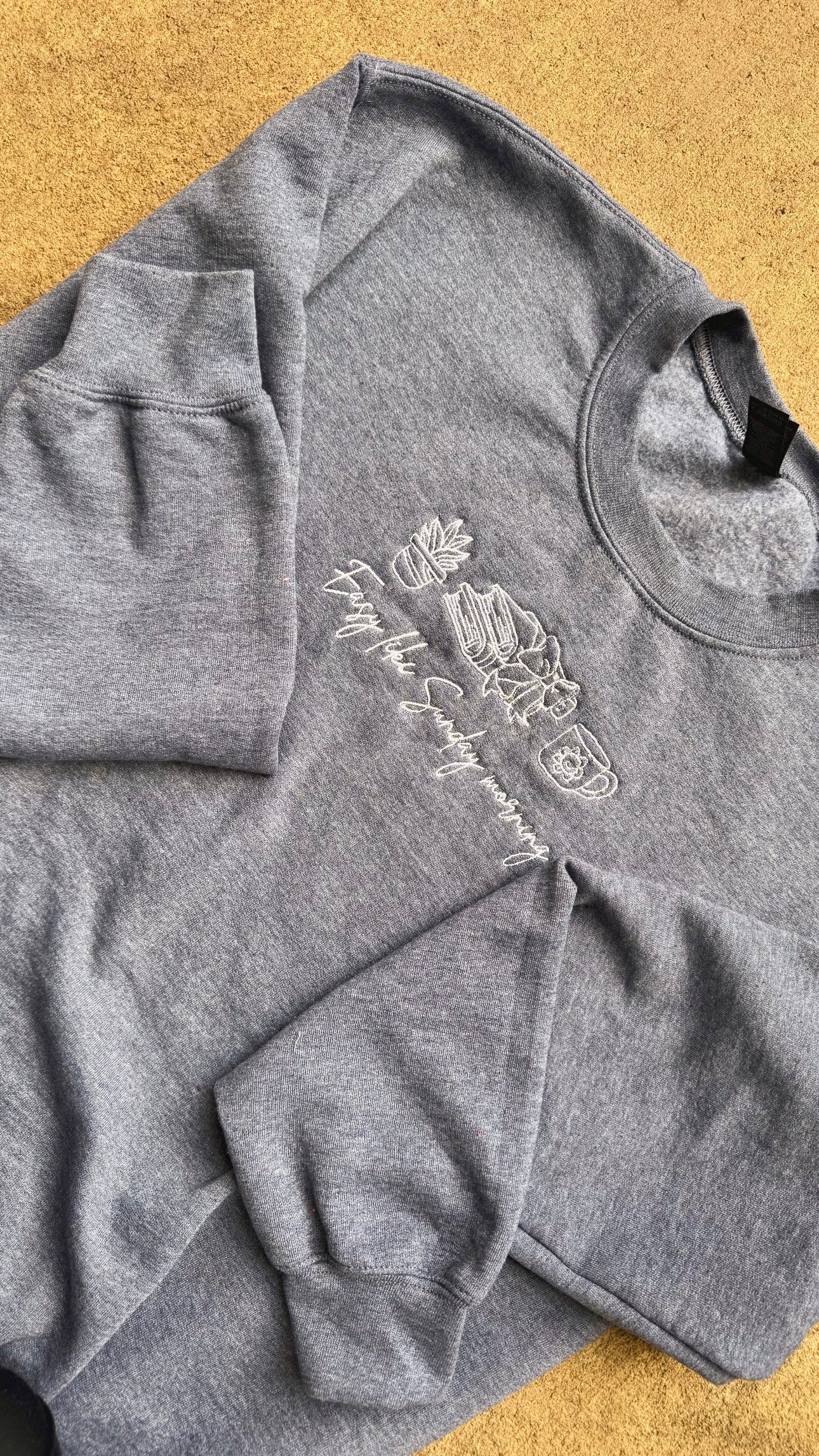 Easy like Sunday morning crewneck