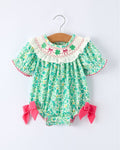 St. Patrick days Bubble Romper